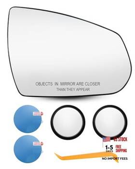 Esuparts 20795182 Mirror Glass Fit For Cadillac Srx 2010-2016 Replace Passenger Side
