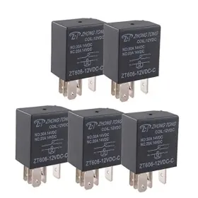 Cxr30a05b Esupport Car Heavy Duty Relay Switch 12v 30a Spdt 5pin Waterproof