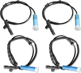 Everestway E004an009010ye2abb 4 Pcs Front And Rear Abs Wheel Speed Sensors Compatible For 2002 2003 2004 2005