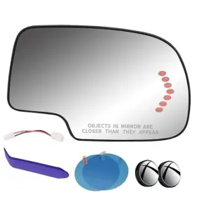 Ct6033620tab Excellence Auto Parts 684963429162 Passenger Side Mirror Glass Compatible With Silverado Sierra Yukon Tahoe