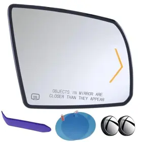 Ta6103710tub Excellence Auto Parts Passenger Side Mirror Glass Compatible With Toyota Tundra 2007-2021
