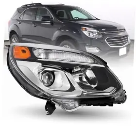 F Carfitting 744591814201 Fit For 2016 2017 Chevy Equinox Headlights Halogen Headlamp Replacement Right