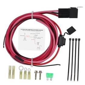 Feisoo Ae5291 Electric Fuel Pump Relay Kit Universal Fit 12v System 80 Amp Waterproof