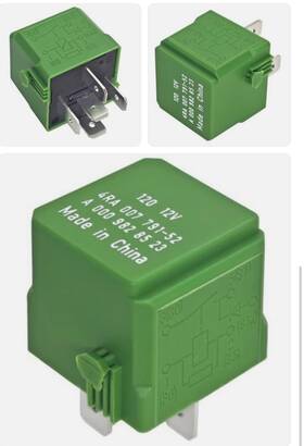 Formiden 0025422319 5-pin Multifunctional Relay Pack Of 4 For Mercedes-benz - Oem