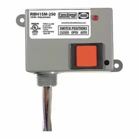 Ribh1sm-250 Functional Devices-rib Rly 10a Spst-n/o 10-30vac/dc 208-277vac