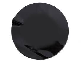 Gazoz Performance Gz-a4517500306-451 Replacement Glossy Black Fuel Gas Flap Cover Compatible With 07-14 Smart Car