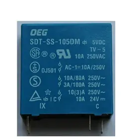 105dm Gernal 8011577244409 New Sdt Ss Dc5v Volt Power Relay 4pin
