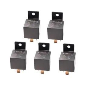 Sgd-40-4j-5p Gitiobol Pack 12v 40a 4-pin Spst Automotive Relay Car Auto Switches And 5