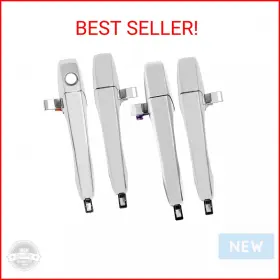 Gw-qmbs30-p4 Gledewen Exterior Door Handle Set Compatible With 2005-2010 Chrysler 300 300c 2005-2008