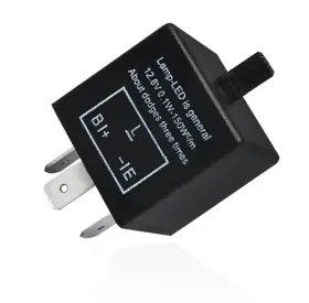 Grasgq1701bl-1pc Grandi Cf13 Led Flasher Relay 3 Pins Adjustable Turn Signal Resolve Rapid