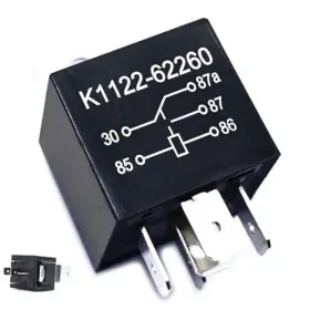 K1122-62260 Grobarpart K3181-62330 Automotive Relay 1 Packs 12v 40a 5 Pins