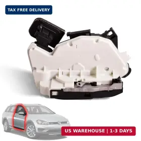 Yl-dl1096 Grterokky Front Right Door Lock Actuator With Motor Power Latch Compatible For Mk6 Mk7 V