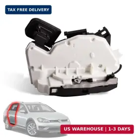 Yl-dl1098 Grterokky Rear Right Door Lock Actuator With Motor Power Latch Compatible For Mk6 Mk7 Vw