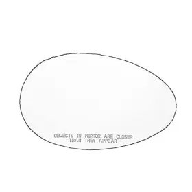 1032-011 Hanadweo Mirror Glass Replacement Rh Right Full Adhesive Fits For 2007 Passenger Side