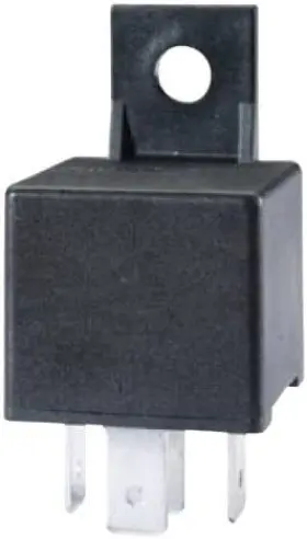 933791091 Hella 12v/40 Amp Spst Mini Iso Relay With Bracket Black