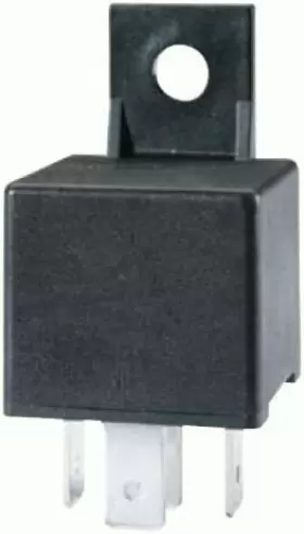 965400031 Hella Black 24v 30 Amp Mini Iso Spst Relay With Bracket
