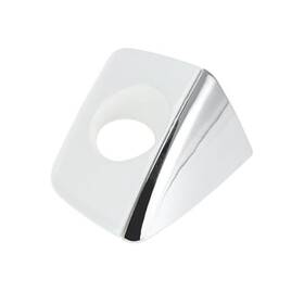 Heroffix 002239heroa240929 1 Pcs Car Exterior Door Handle For Audi A6 C7 No.4h1837879 Front Left White Abs