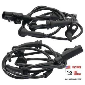 Hhksc Mld-abs-128 2pcs Front Left And Right Rear Abs Wheel Speed Sensor Compatible With Infiniti