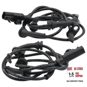 Mld-abs-128 Hhksc 2pcs Front Left And Right Rear Abs Wheel Speed Sensor Compatible With Infiniti