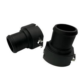 Hlveauto Hby250305 2pcs Lower Radiator Hose Connector Adapter For Hyundai Tucson 2016-2021 Hyun
