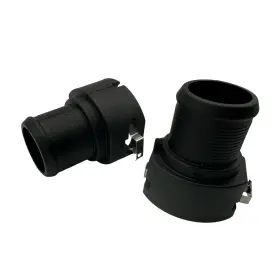Hby250305 Hlveauto 2pcs Lower Radiator Hose Connector Adapter For Hyundai Tucson 2016-2021 Hyun