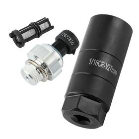 Homfanseec 22406388 12677836 Fittings Control Oil Pressure Sensor With Socket Auto Black