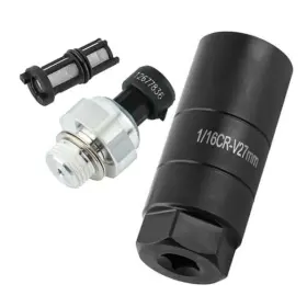 12677836 Homfanseec 22406388 Fittings Control Oil Pressure Sensor With Socket Auto Black