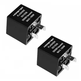 Sg152b Honster Car Turn Signal Flasher Black 12v/24v Universal Non