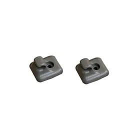 Ram94-01huise2z Huyilun0104 Gray 2 Pcs Sun Visor Clips Compatible With Dodge Ram 1994-2001 Jeep Grand