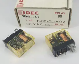 Rj1s-cl-a110 Idec 10pcs/1box Relays Rj1scla110 110vac New