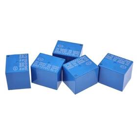 Ieqfue Srd-12vdc-sl-c 5pcs 5pin Coil 12vdc 10a Power Relay Spdt 12v 30v 250v