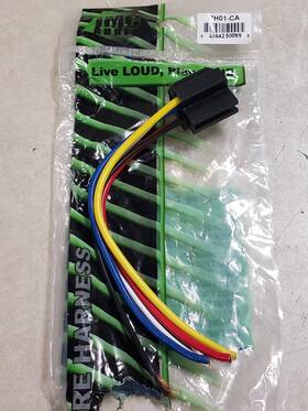 Imc Audio Rh01 12 Volt 5 Wire Spdt Bosch/tyco Style Car Auto Relay Socket Harness 100