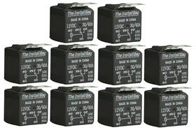 Install Bay 693031602949 10 Lot Rl3040 Single Pole Double Throw Spdt 30 / 40 Amp 12vdc Relays