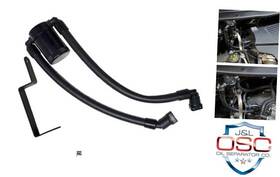 J&l 3022p-b 3.0 Oil Separator Pass Side Compatible With 2013-2019 Explorer Sport Black