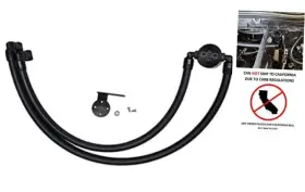 3042p-b J&l 3.0 Oil Separator Compatible With 2017-2022 F Series 250 350 Truck Black