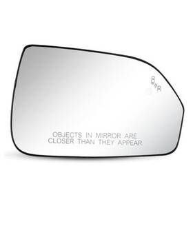 Jaloparts Sdd456 Right Passenger Side Mirror Glass Power Heated With Blind Spot Fit For Lincoln
