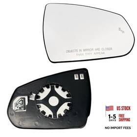 Jkzvicis Dsyy035-rrrr Right Passenger Side Mirror Glass Heated Blind Spot No-anti-glare