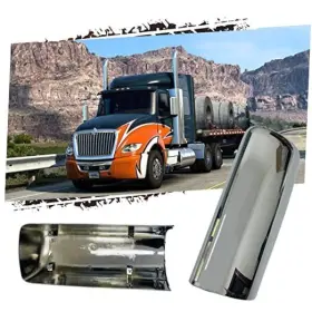 60321-01 Js Dawo Door Mirror Cover Fit Truck International Lt 625 One Piece Passenger Rh Side