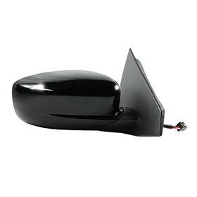 K Source 60635c Passenger Side Mirror For Dodge Dart Textured Black With Ptm Cover Foldaway