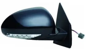 62107g K Source Passenger Side Mirror For Buick Enclave Black Ptm With Turn Rh