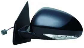62108g K Source Driver Side Mirror For Buick Enclave Black Ptm Lh
