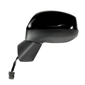K Source 63620h Driver Side Mirror For Honda Civic Coupe Sedan Model Textured Black With Ptm