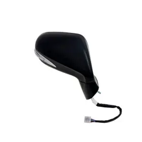 70667t K Source Passenger Side Mirror For Lexus Es350 Black Ptm With Turn Signal Puddle
