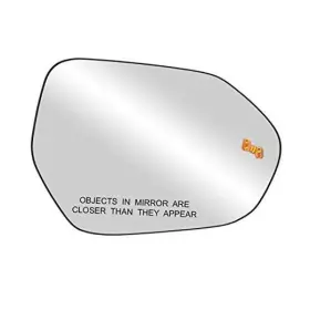 50320 K Source Inc Passenger Side Heated Replacement Glass With Backing Plate Camry Sedan/hybird