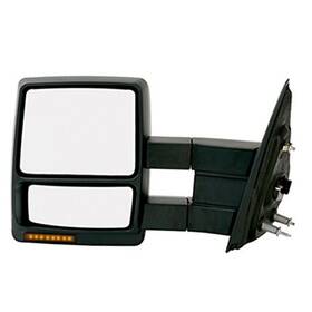K Source Inc. 61218f Driver Side Extendable Towing Mirror For 2004-2008 F-150 Textured