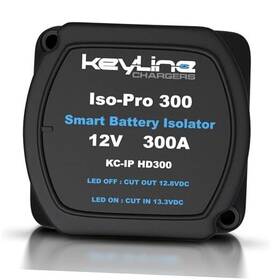 Keyline Chargers Iso-pro300-u Dual Battery Isolator Heavy Duty 300 Amp 1000 Peak Voltage