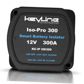 Iso-pro300-u Keyline Chargers Dual Battery Isolator Heavy Duty 300 Amp 1000 Peak Voltage