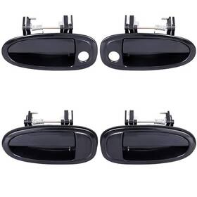 Kopart 767742013889 Exterior Outside Door Handle Front Rear Driver Passenger Side Fit For Toyota