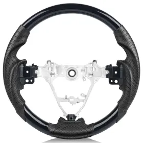 115-126-68-bk Kuroshio Piano Black Steering Wheel For Toyota Rav4 2013-2018 Corolla 2014-2019 Scio