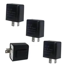 Ikydz506bl-4ps Lekiliky 4pcs 2 Pin 12v Adjustable Flasher Relay Led Halogen Bulbs Blinker